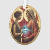 John Leaps voor Joy Acrylic Ornament (voorkant)