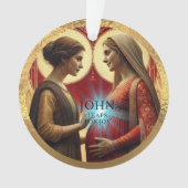 John Leaps voor Joy Acrylic Ornament (voorkant)