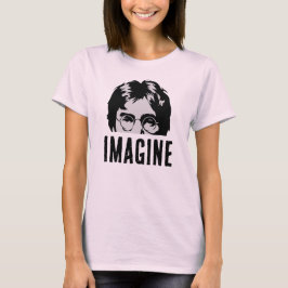 John Lennon "Imagine" | Iconic Minimalist Portrait T-shirt