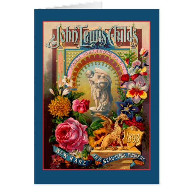 John Lewis Childs Rare Flowers Seed Packet (Voorkant)