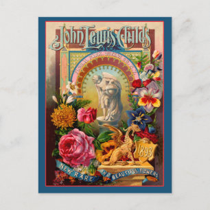 John Lewis Childs Rare Flowers Seed Packet Briefkaart