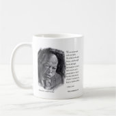 John Lewis en Quote Beauely portret Koffiemok (Links)