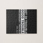 John Lewis - Good Trouble citaat Legpuzzel (Horizontaal)