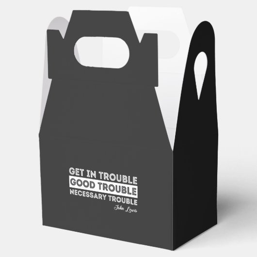 John Lewis - Good Trouble Quote Bedankdoosjes (Geopend)