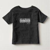 John Lewis - Good Trouble Quote Kinder Shirts (Voorkant)