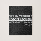John Lewis - Good Trouble Quote Legpuzzel (Verticaal)