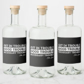 John Lewis - Good Trouble Quote Likeurfles Etiket (Flessen)