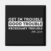 John Lewis - Good Trouble Quote Magneet (Voorkant)