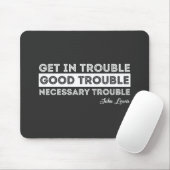 John Lewis - Good Trouble Quote Muismat (Met muis)