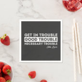 John Lewis - Good Trouble Quote Servet (Insitu)