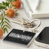John Lewis - Good Trouble Quote Sleutelhanger (Voorkant Rechts)