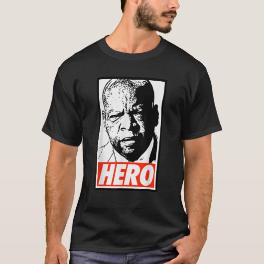 John Lewis HERO T Shirt (Voorkant)