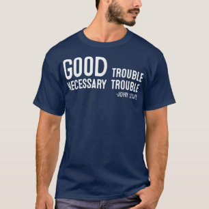 John Lewis krijgt de nodige problemen voor de soci T-shirt