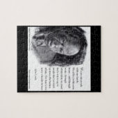 John Lewis & Quote Beautiful Portret Legpuzzel (Horizontaal)