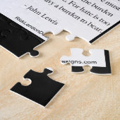 John Lewis & Quote Beautiful Portret Legpuzzel (Zijkant)