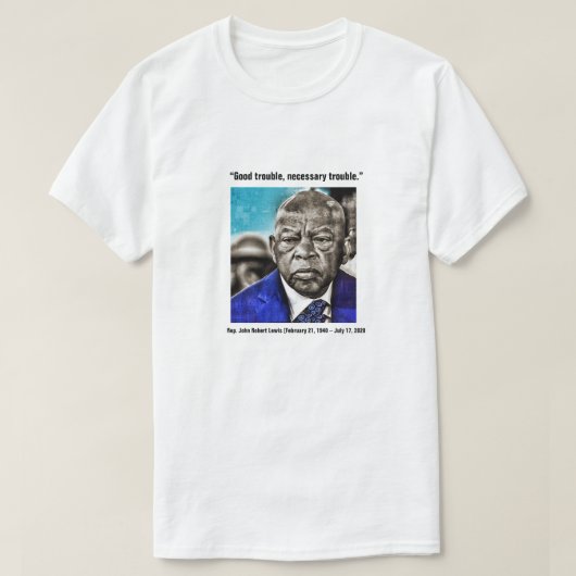 John Lewis T-shirt (Design voorkant)