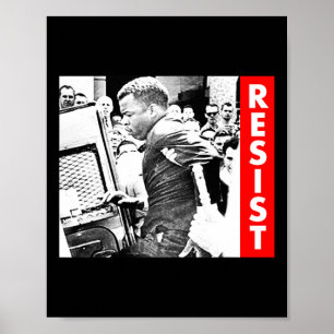 John Lewis - verzet zich Poster