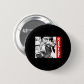 John Lewis - verzet zich Ronde Button 5,7 Cm (Voorkant /achterkant)
