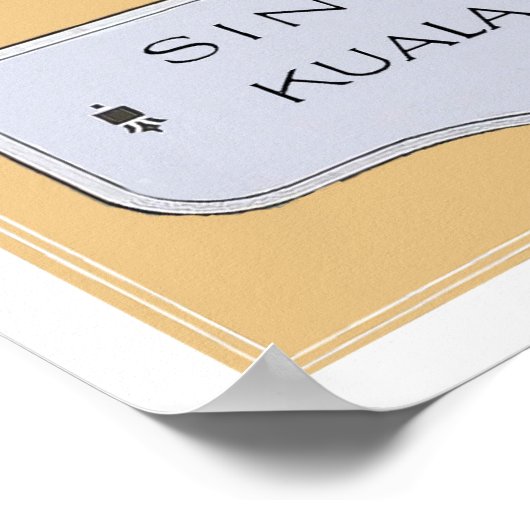  John Little Adverteren Print (Hoek)