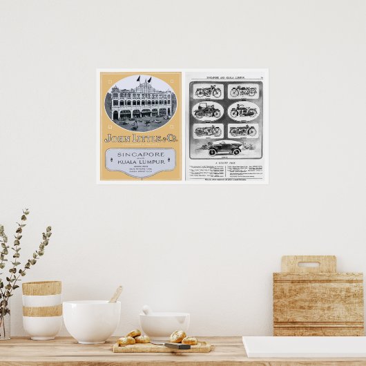  John Little Adverteren Print (Keuken)