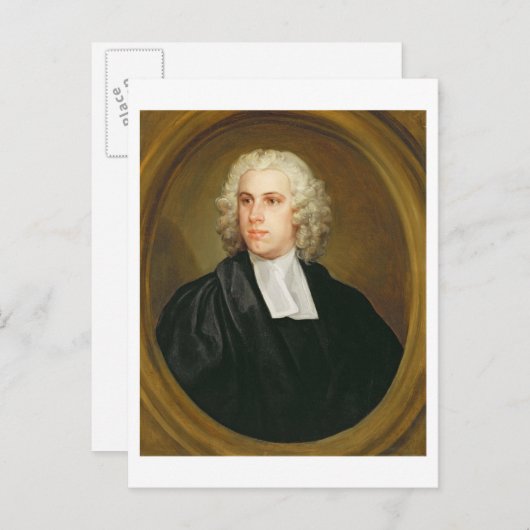 John Lloyd, Curate of St. Mildred's, Broad Street Briefkaart (Voorkant / Achterkant)