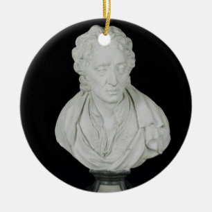 John Locke (1632-1704) (gips) Keramisch Ornament