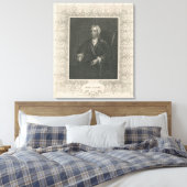 John Locke Canvas Afdruk (Insitu (Slaapkamer))