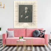 John Locke Canvas Afdruk (Insitu (Woonkamer))