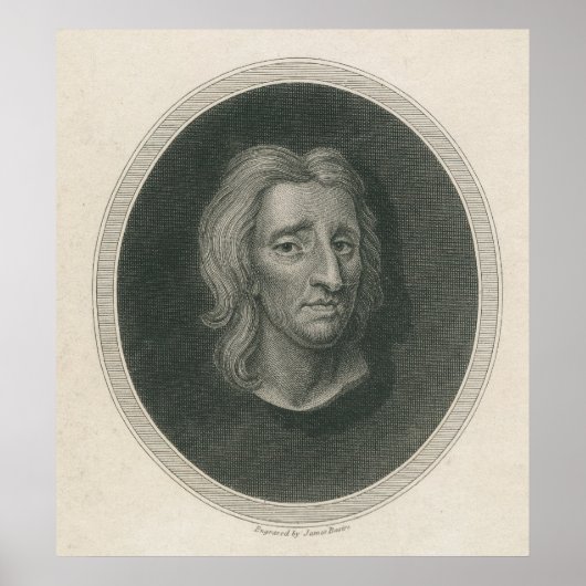 John Locke, gegraveerd door James Basire Poster (Voorkant)