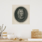 John Locke, gegraveerd door James Basire Poster (Keuken)