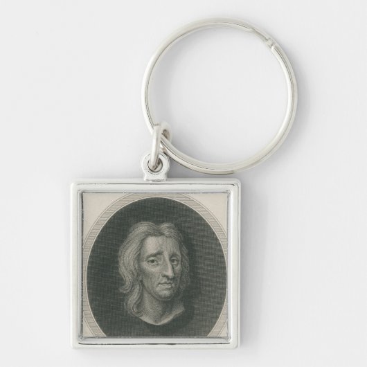 John Locke, gegraveerd door James Basire Sleutelhanger (Voorkant)