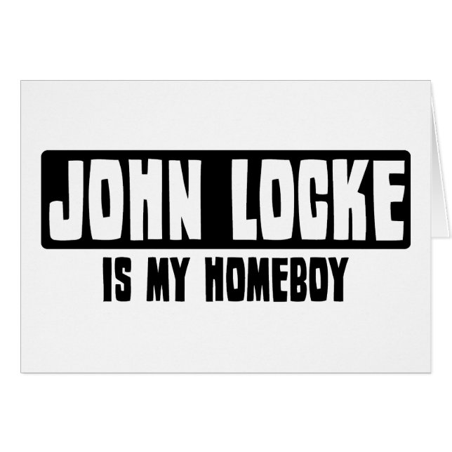 John Locke is mijn Homeboy (Voorkant Horizontaal)