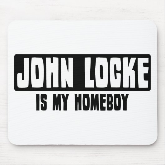 John Locke is mijn Homeboy Muismat (Voorkant)
