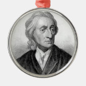 John Locke Metalen Ornament (Voorkant)
