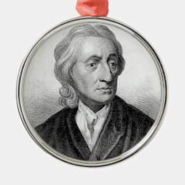 John Locke Metalen Ornament