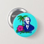 John Locke op een woestijneiland Ronde Button 5,7 Cm (Voorkant /achterkant)