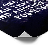 John Locke Philosophy Quote Poster (Hoek)