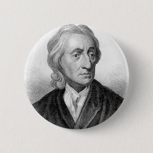 John Locke Ronde Button 5,7 Cm (Voorkant)