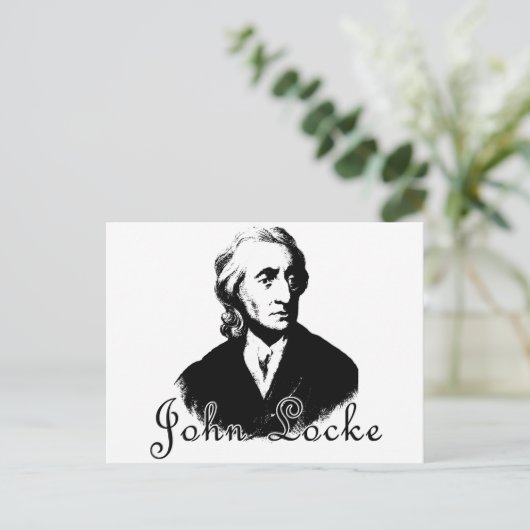JOHN LOCKE T shirten en producten Briefkaart (Staand voorkant)