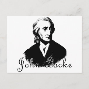 JOHN LOCKE T shirten en producten Briefkaart
