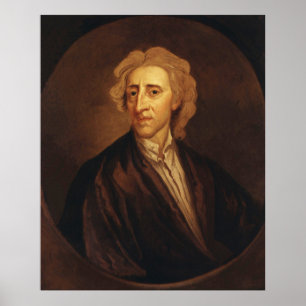 John Locke van Sir Godfrey Kneller Poster
