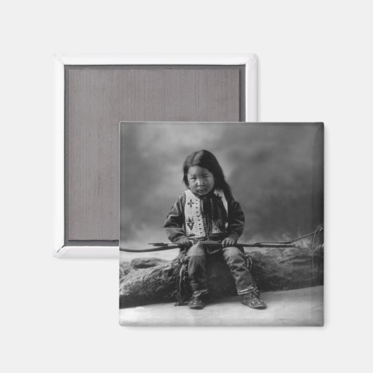 John Lone Bull Magneet (Voorkant / Achterkant)