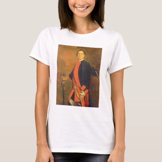 John Long Bateman Esq. Kapitein van kolonel Ponson T-shirt (Voorkant)