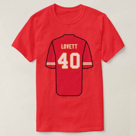 John Lovett Jersey T-shirt (Design voorkant)