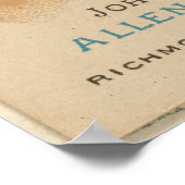 John M. Ward, New York Giants Poster (Hoek)