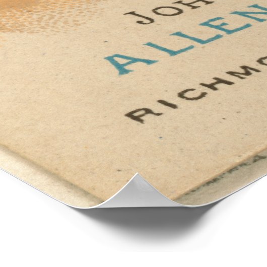 John M. Ward, New York Giants Poster (Hoek)