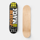 JOHN MACK UFO Zimbabwe Skateboard (Voorkant)