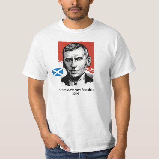 John Maclean Scottish Independence T-Shirt (Voorkant)