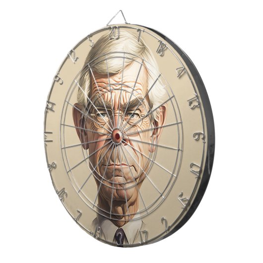 John Major Dartboard Dartbord (Voorkant Rechts)