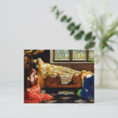 John Maler Collier Sleeping Beauty Briefkaart (Staand voorkant)